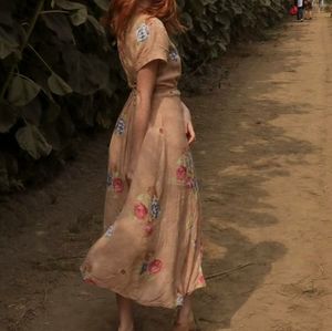 Vintage floral dress
